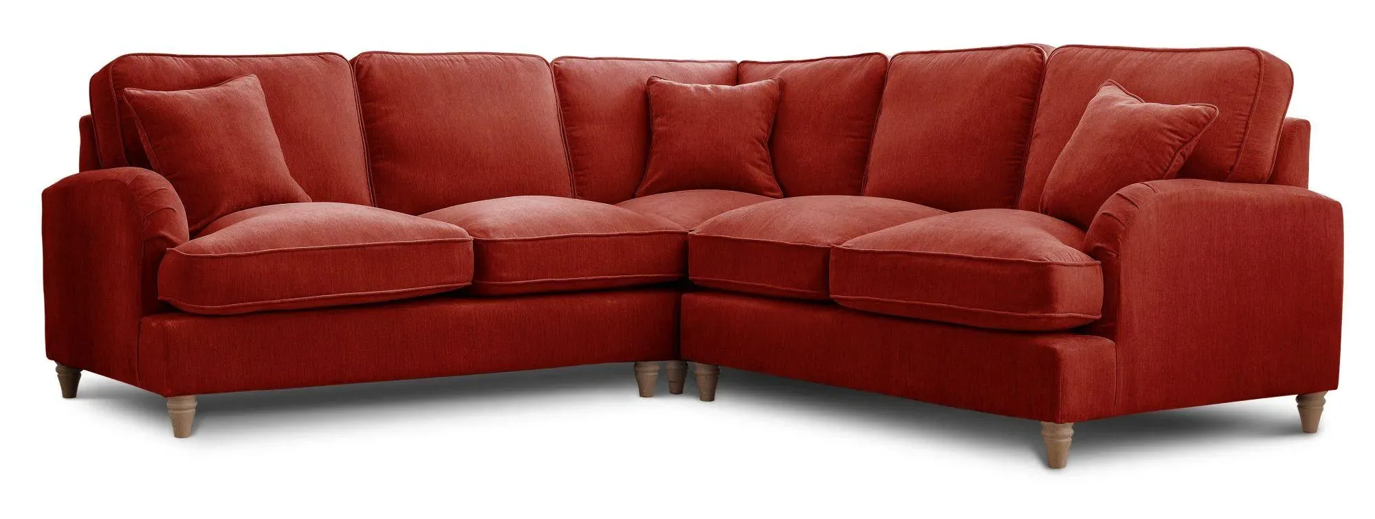 Manhattan 2 Corner 2 Sofa - Orange, Fabric