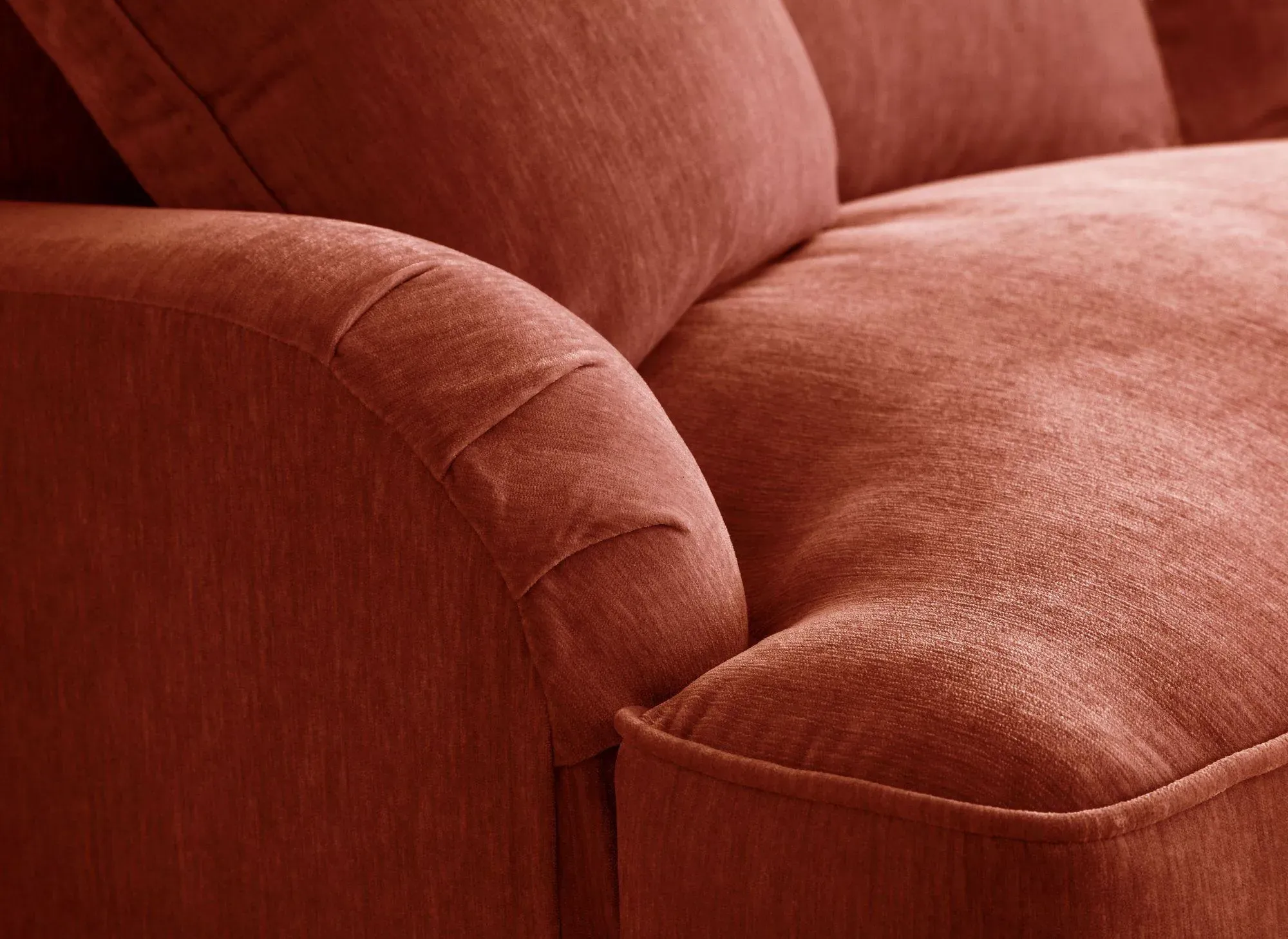 Manhattan 2 Corner 2 Sofa - Orange, Fabric