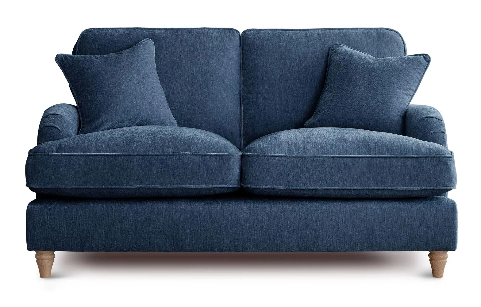 Manhattan 2-Seater Sofa - Navy, Fabric
