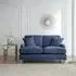 Manhattan 2-Seater Sofa - Navy, Fabric