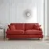 Manhattan 3-Seater Sofa - Apricot, Fabric