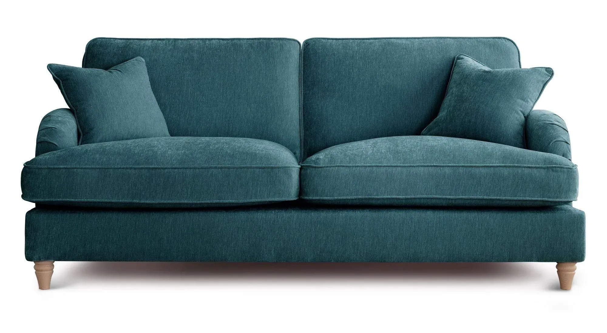 Manhattan 3-Seater Sofa - Emerald, Fabric
