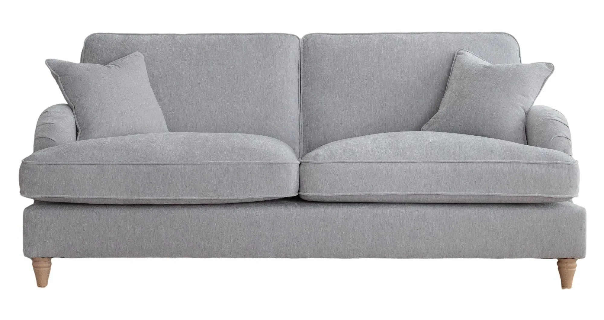 Manhattan 3-Seater Sofa - Ice, Fabric