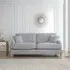 Manhattan 3-Seater Sofa - Ice, Fabric