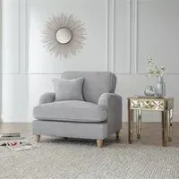 Manhattan Armchair - Ice, Fabric