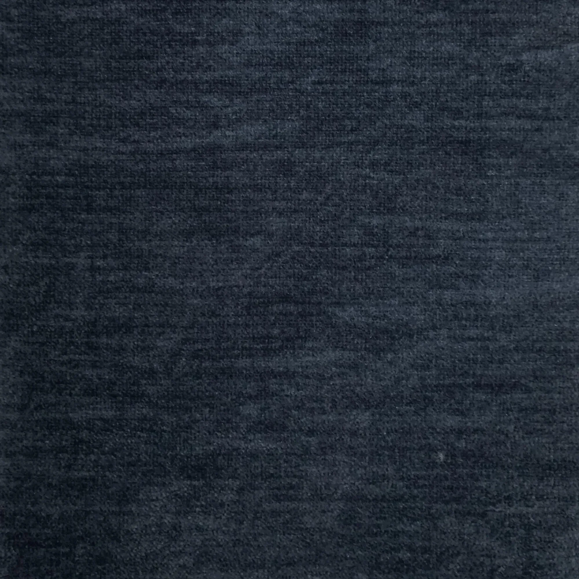 Manhattan Footstool - Navy, Fabric