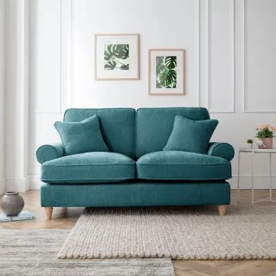 Marigot 2-Seater Sofa - Emerald, Fabric