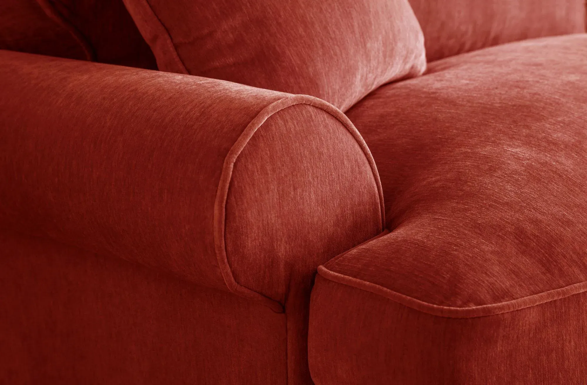 Marigot 3-Seater Sofa - Apricot, Fabric