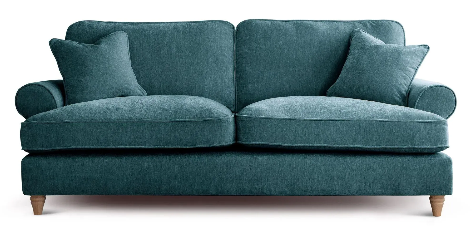 Marigot 3-Seater Sofa - Emerald, Fabric