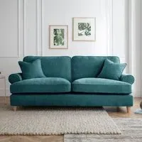 Marigot 3-Seater Sofa - Emerald, Fabric