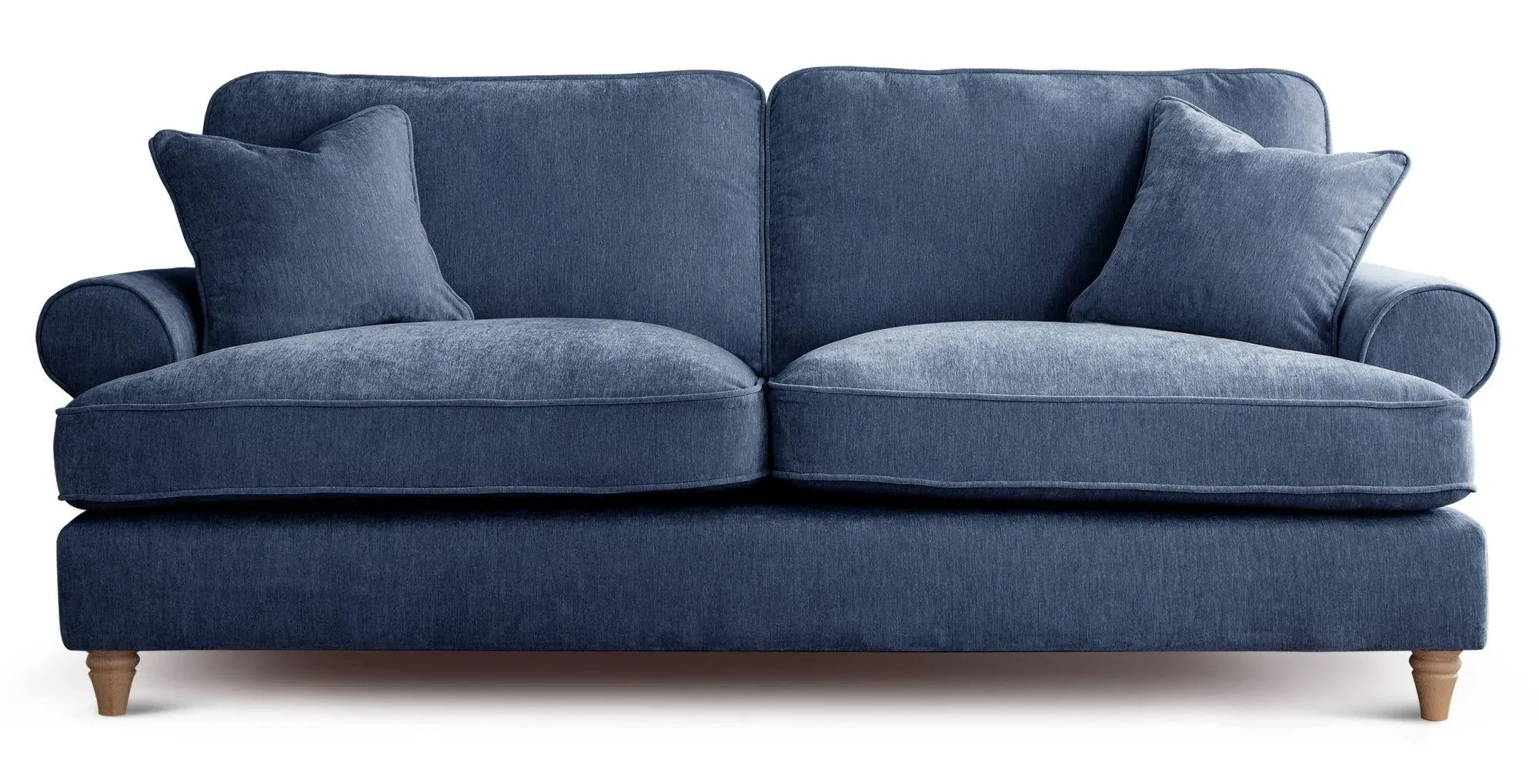 Marigot 3-Seater Sofa - Navy, Fabric