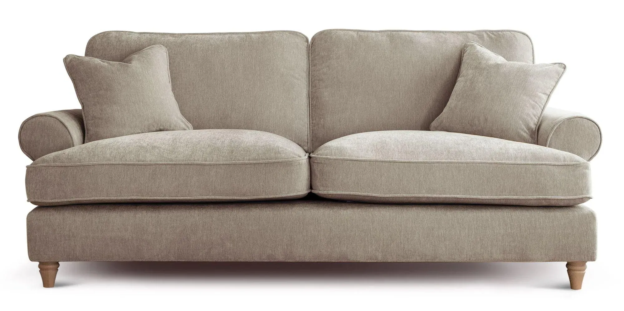 Marigot 3-Seater Sofa - Putty, Fabric