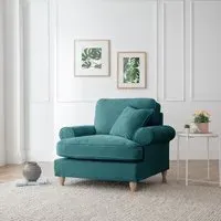 Marigot Armchair - Emerald, Fabric