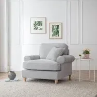 Marigot Armchair - Ice, Fabric