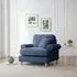 Marigot Armchair - Navy, Fabric