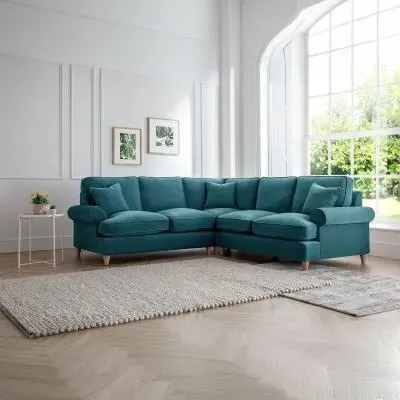 Marigot Corner Sofa - Emerald, Fabric