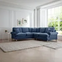 Marigot Corner Sofa - Navy, Fabric