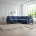 Marigot Corner Sofa - Navy, Fabric