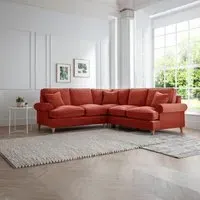 Marigot Corner Sofa - Orange, Fabric