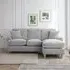 Marigot L-Shaped Corner Sofa with Chaise - Ice, Fabric