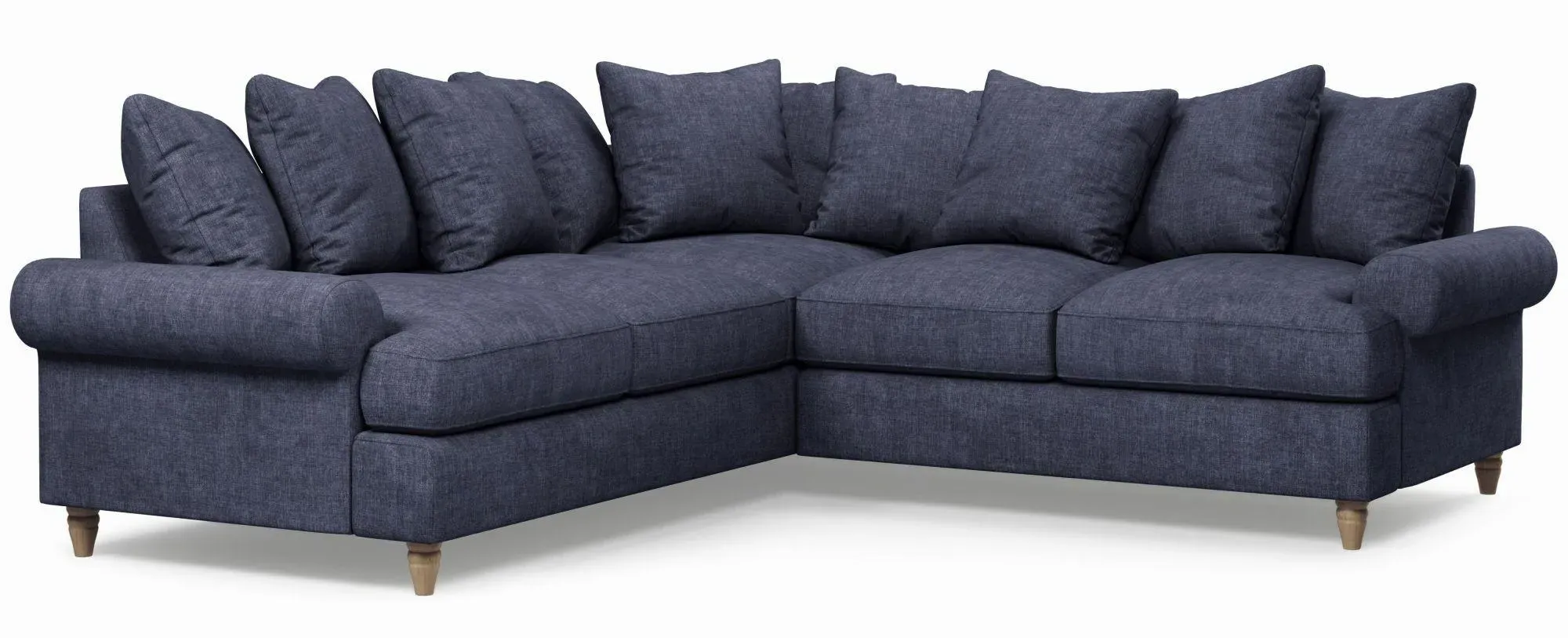 Narva 2 Corner 2 Sofa - Denim, Fabric