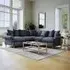 Narva 2 Corner 2 Sofa - Denim, Fabric