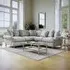 Narva 2 Corner 2 Sofa - Dove Grey, Fabric