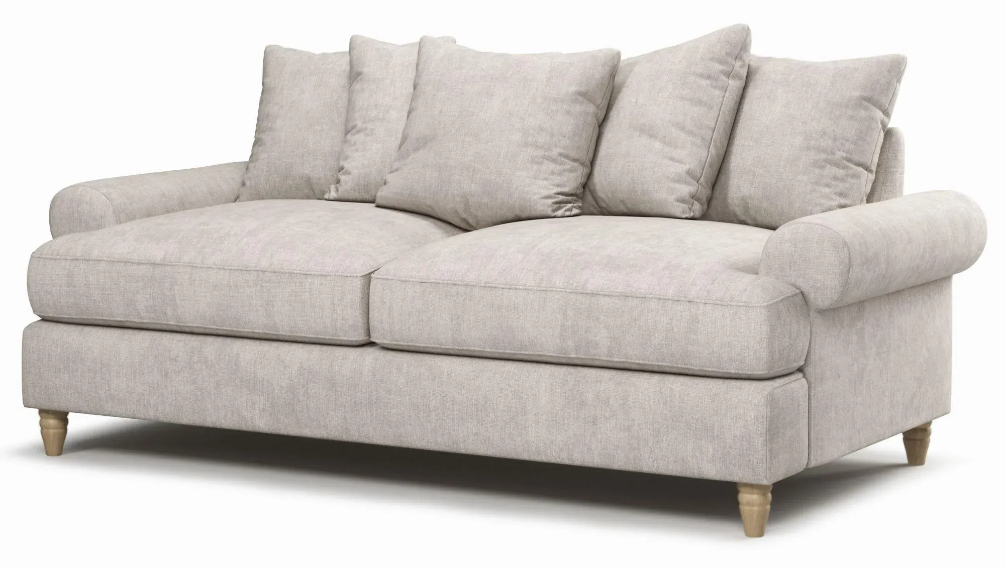 Narva 2.5 Seater Sofa - Clay, Fabric
