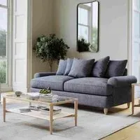 Narva 2.5 Seater Sofa - Denim, Fabric