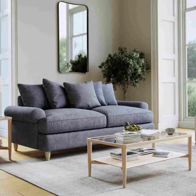 Narva 2.5 Seater Sofa - Denim, Fabric