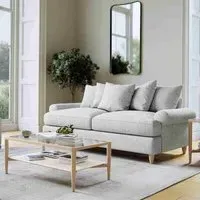 Narva 2.5 Seater Sofa - Dove Grey, Fabric