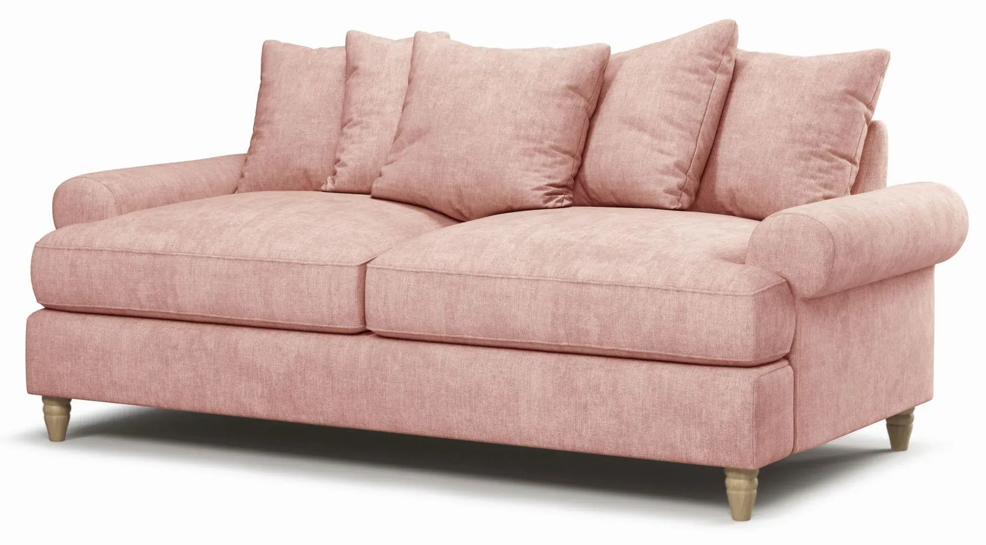 Narva 2.5 Seater Sofa - Pastel, Fabric