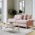 Narva 2.5 Seater Sofa - Pastel, Fabric
