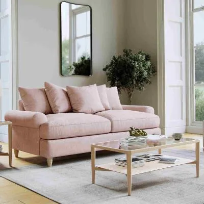 Narva 2.5 Seater Sofa - Pastel, Fabric