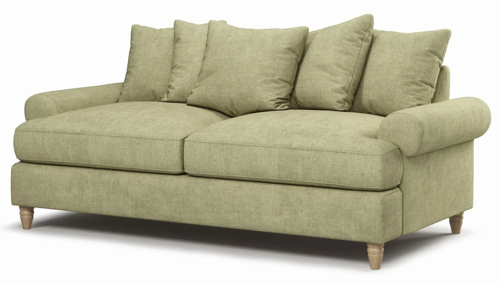 Narva 2.5 Seater Sofa - Sage, Fabric
