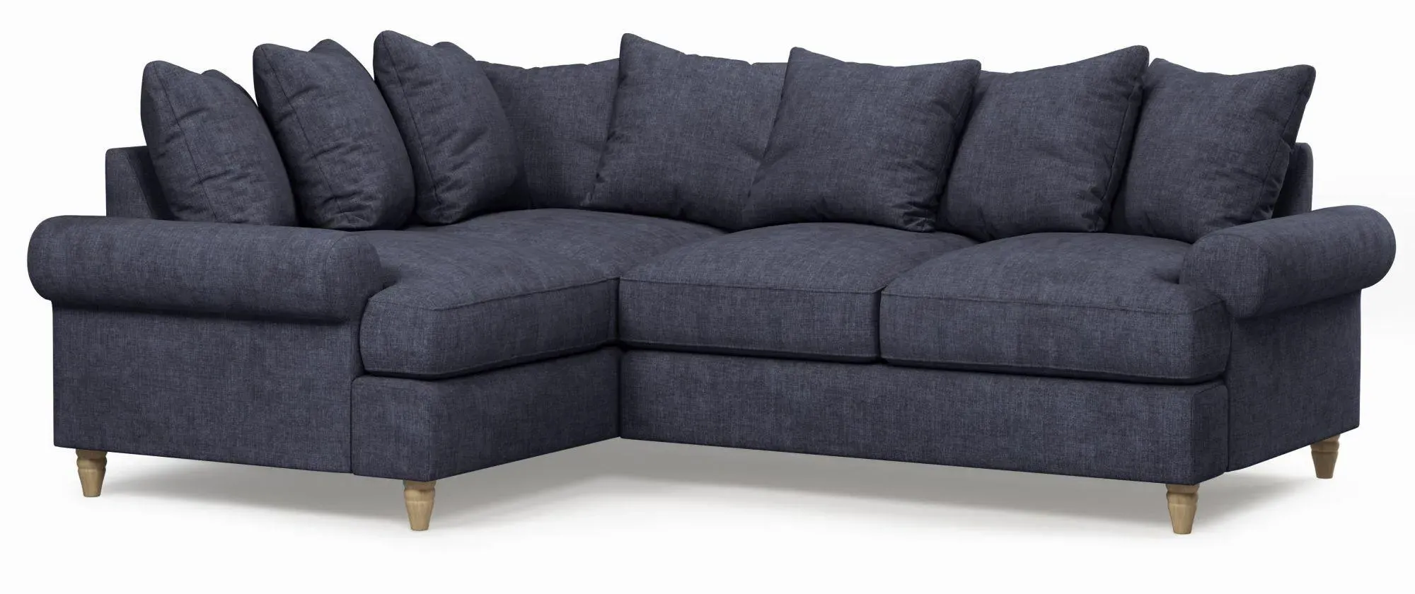 Narva Corner Sofa - Denim, Fabric