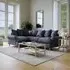 Narva Corner Sofa - Denim, Fabric