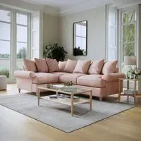 Narva Corner Sofa - Pastel, Fabric