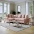 Narva Corner Sofa - Pastel, Fabric