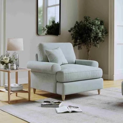 Narva Fabric Armchair - Aqua image