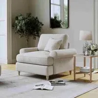 Narva Fabric Armchair - Clay