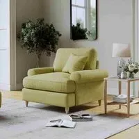 Narva Fabric Armchair - Sage