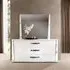 Anna 3 Drawer Dresser - White