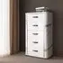 Anna 5 Drawer Tall Chest - White