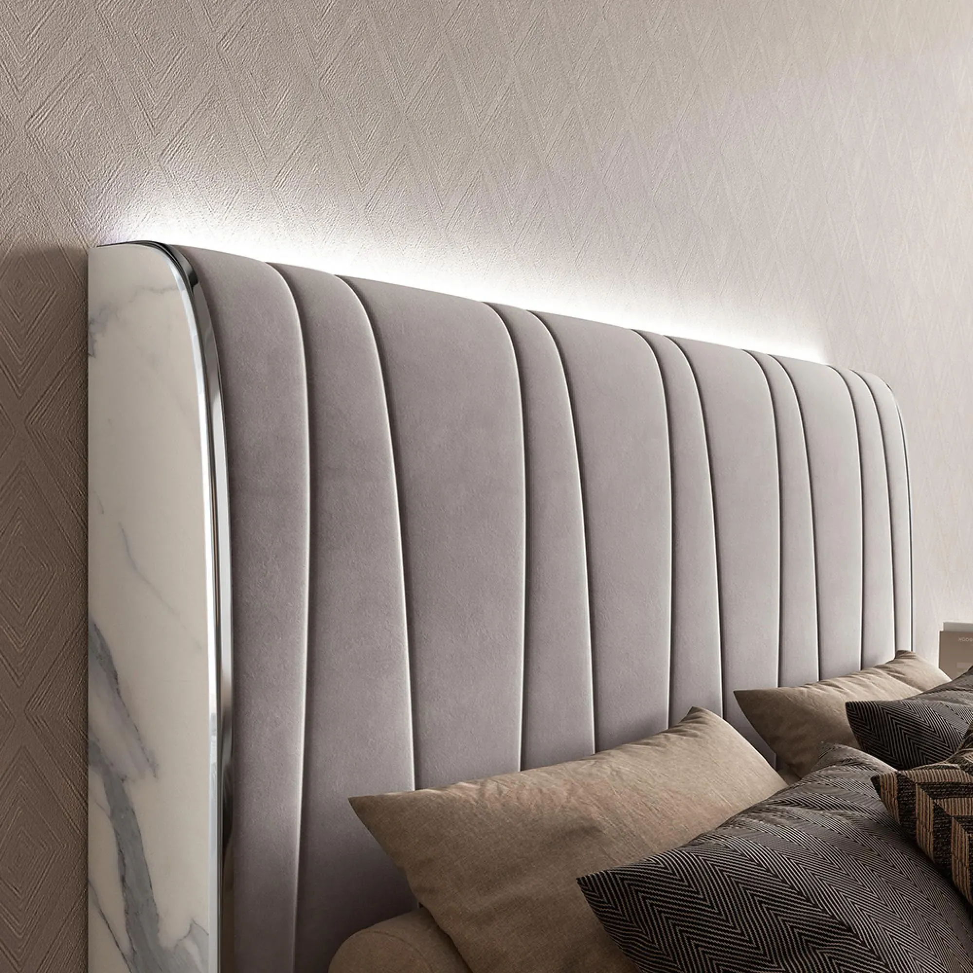 Anna Italian Bed Frame - White