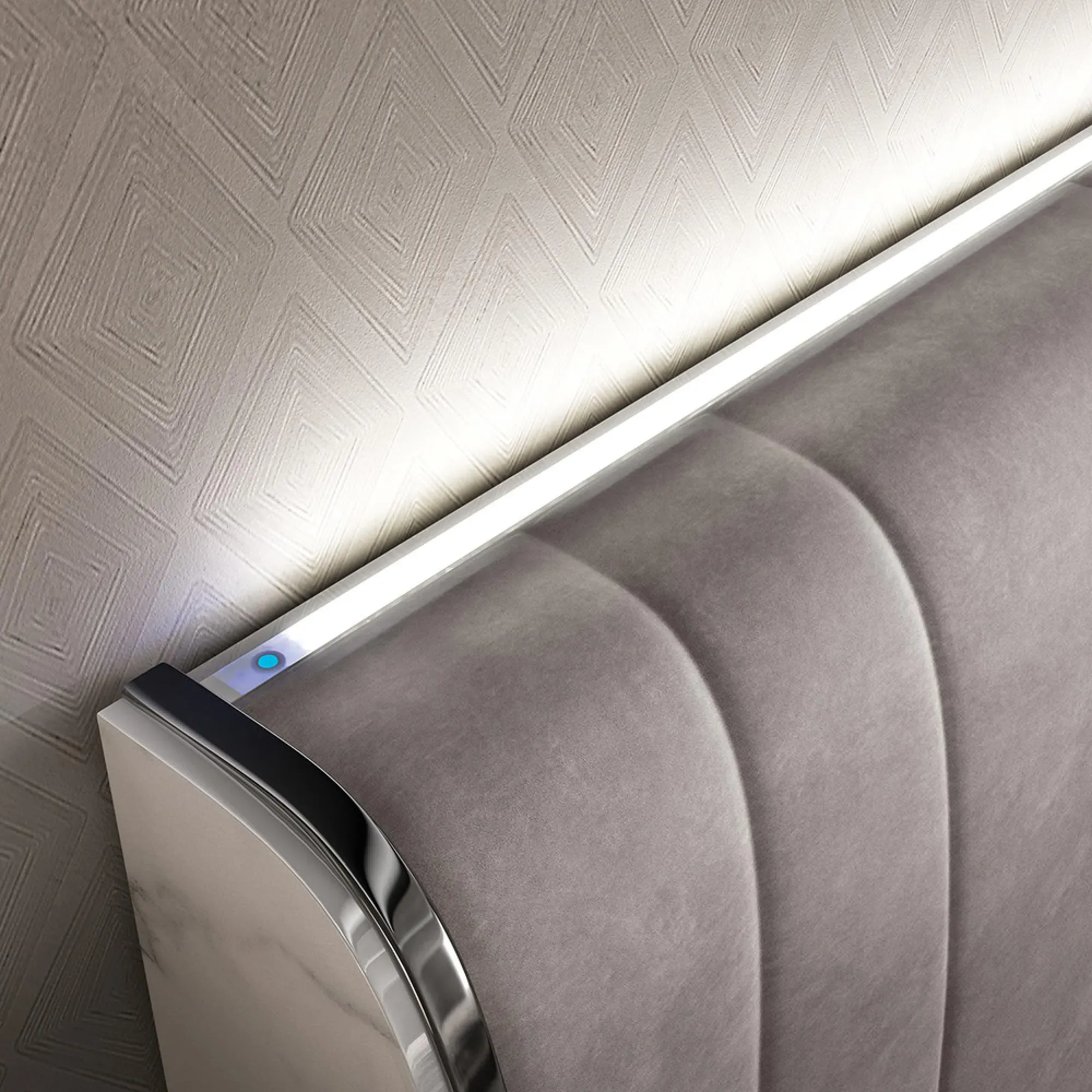 Anna Italian Bed Frame - White