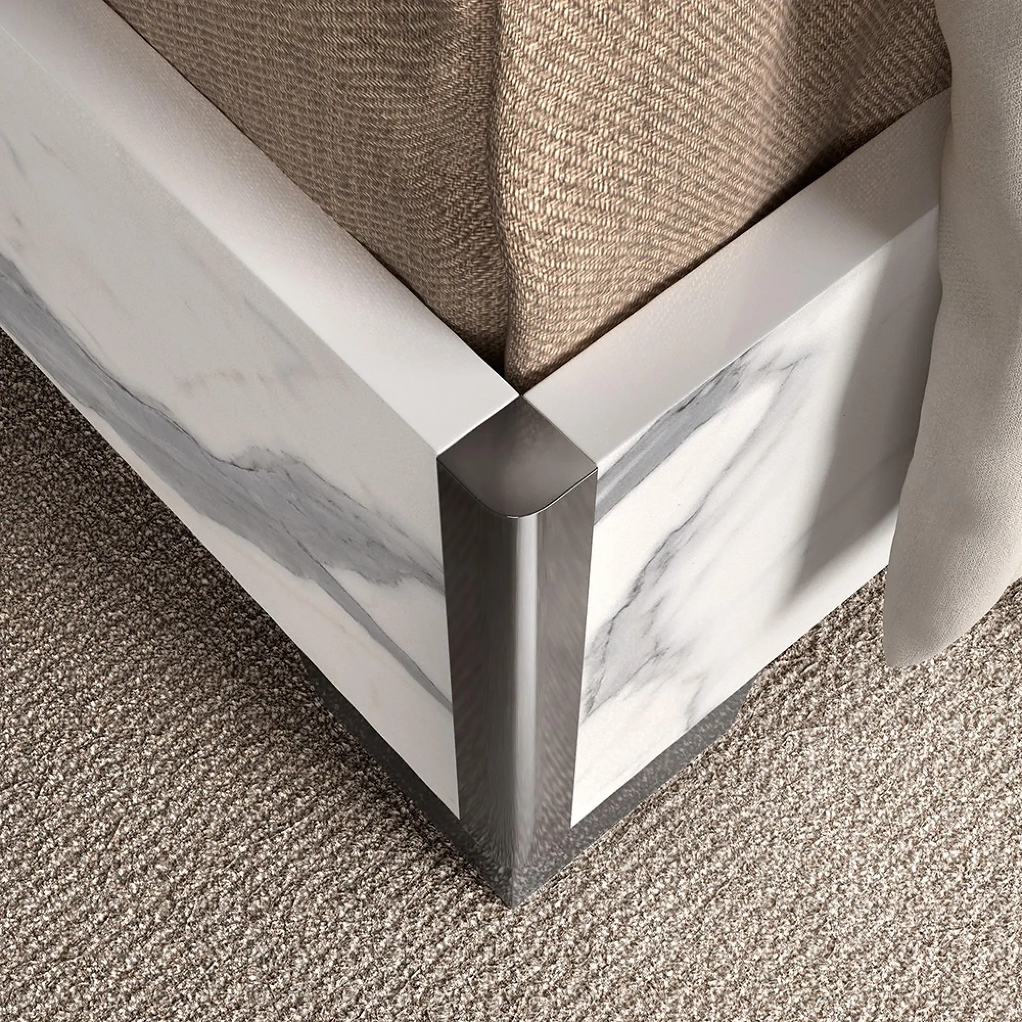 Anna Italian Bed Frame - White