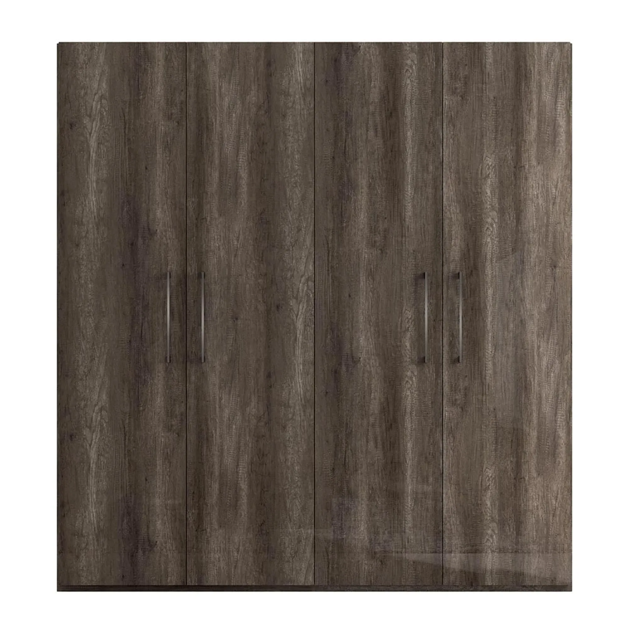 Dea Italian 4 Door Wardrobe - Vintage Oak