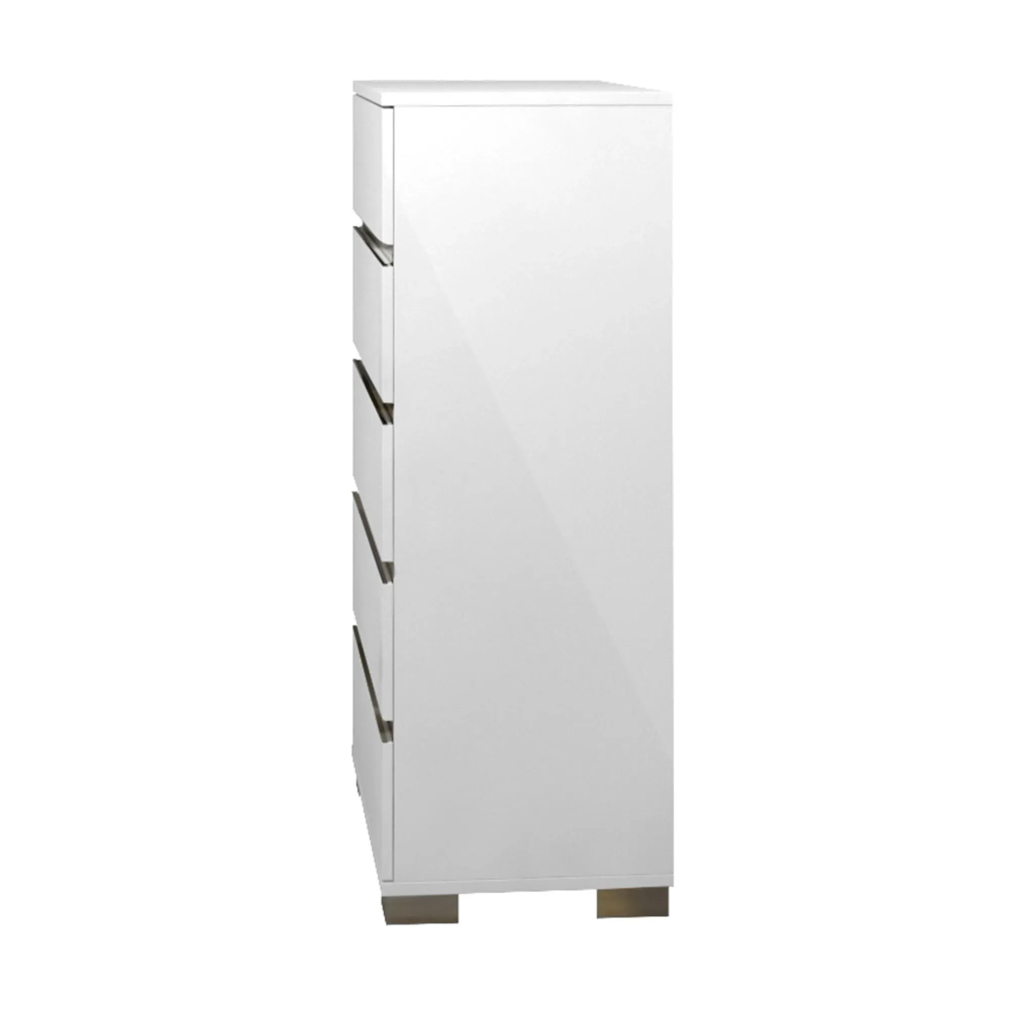 Dream 5 Drawer Tall Chest - White