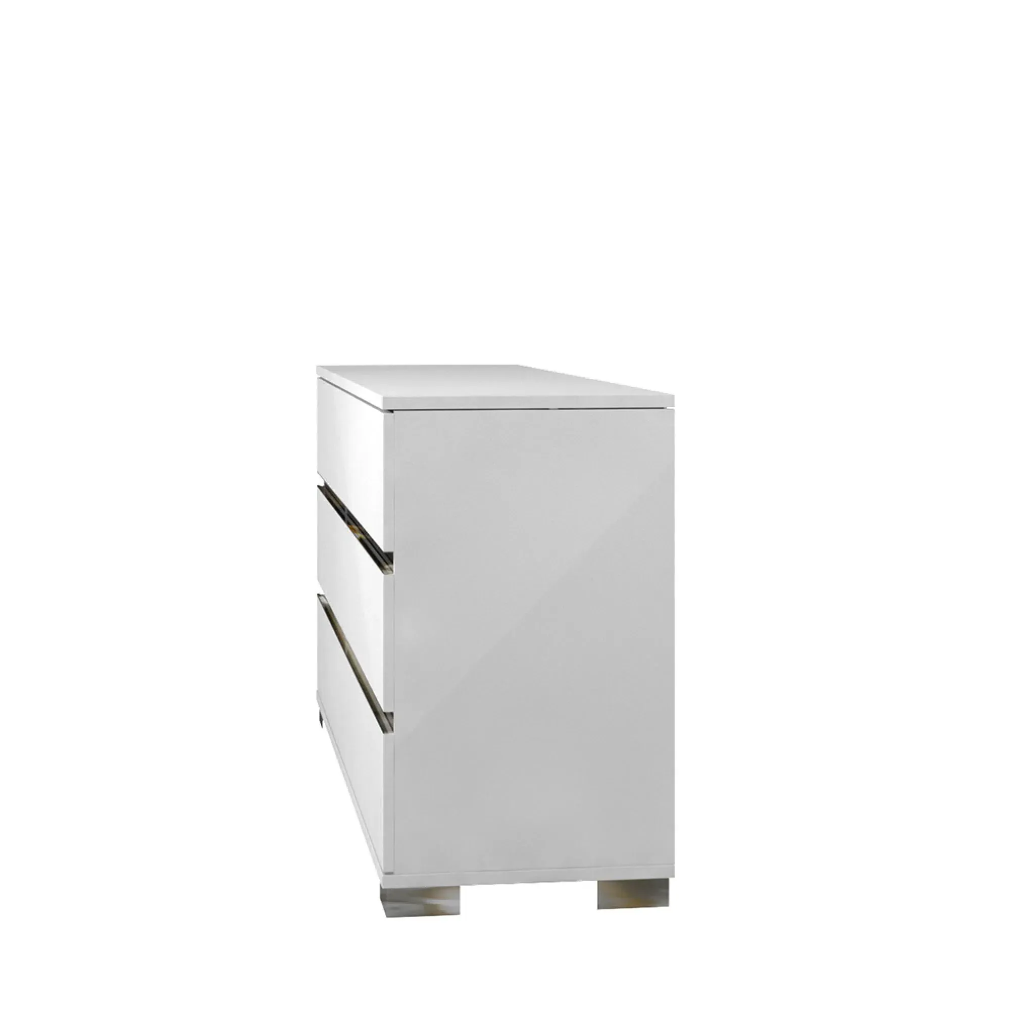 Dream Italian 6 Drawer Wide Dresser - White